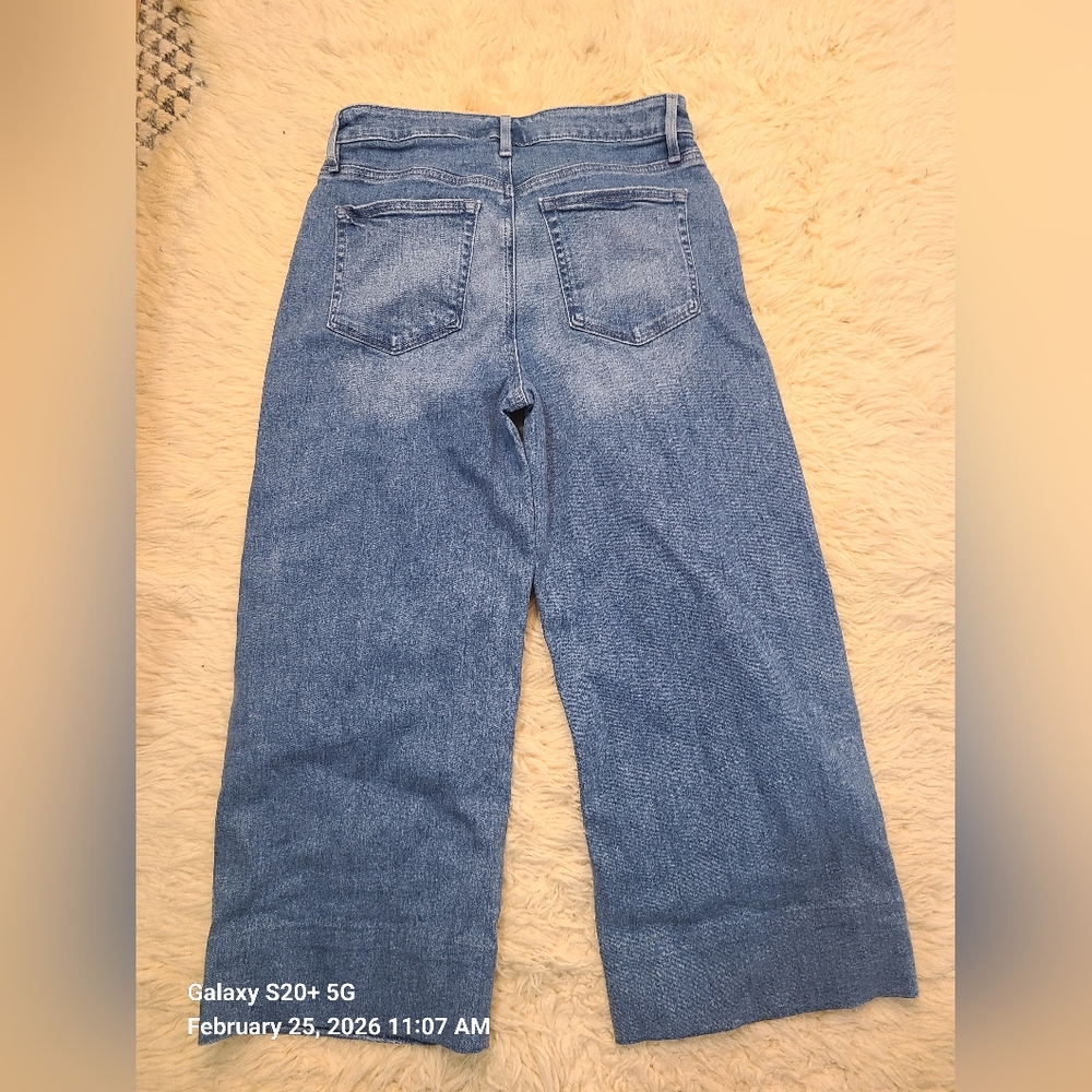 LOFT Blue Flare & Wide Leg Women's Jeans - Picture 2 of 6